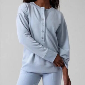 Athleta Balance Henley Sweater